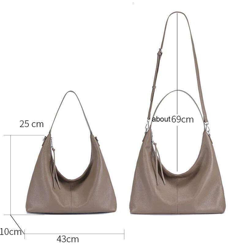 Ladies Soft Natural Cowhide Handbags Women Cow Genuine Leather Shoulder Bag Female Fashion Design Crossbody Bags For Lady Suotong2509