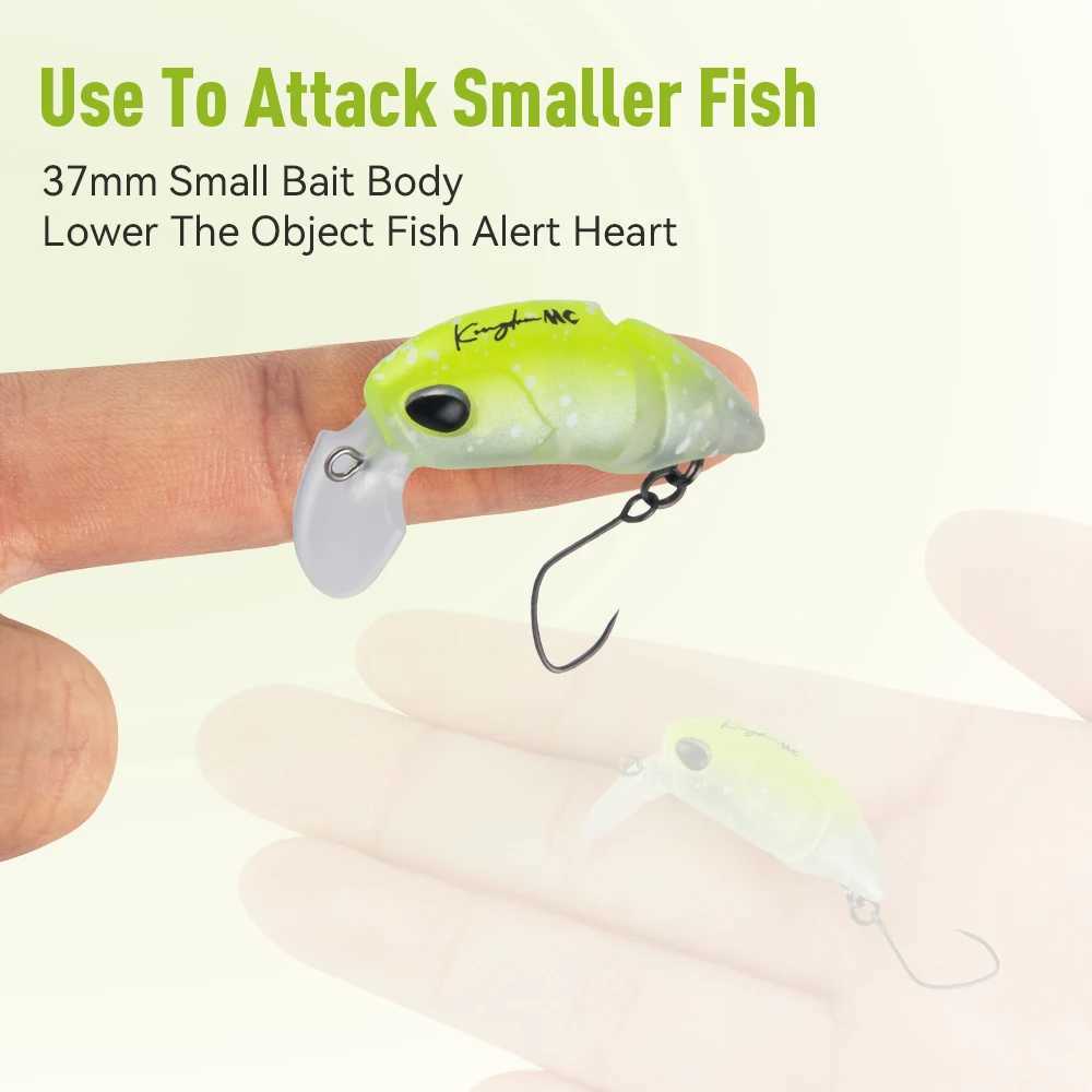 Kingdom Micro Expert Fishing Lure 23g 37mm Jointed Floating Minnow Artificial Hard Bait Swimbait Topwater Crankbait Trout lure W250926