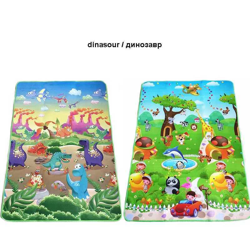 180120cm Baby Play Mat Children Puzzle Toy Crawling Carpet Kids Rug Game Activity Gym Developing Rug Eva Foam Soft Floor C250926