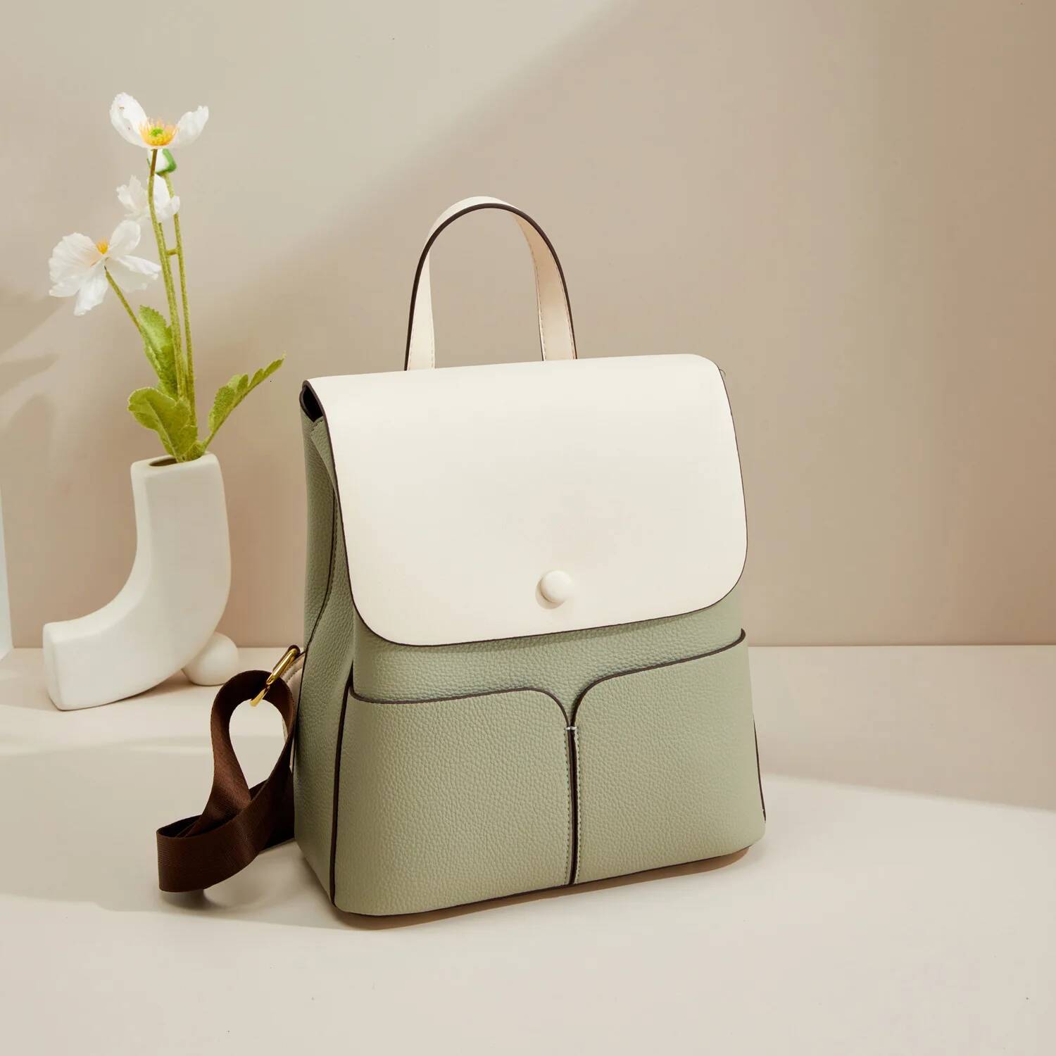 New Arrive Women's Fashion Backpacks Pu Leather Shoulder School Bags For Teenagers Travel BagsGirls high-quality