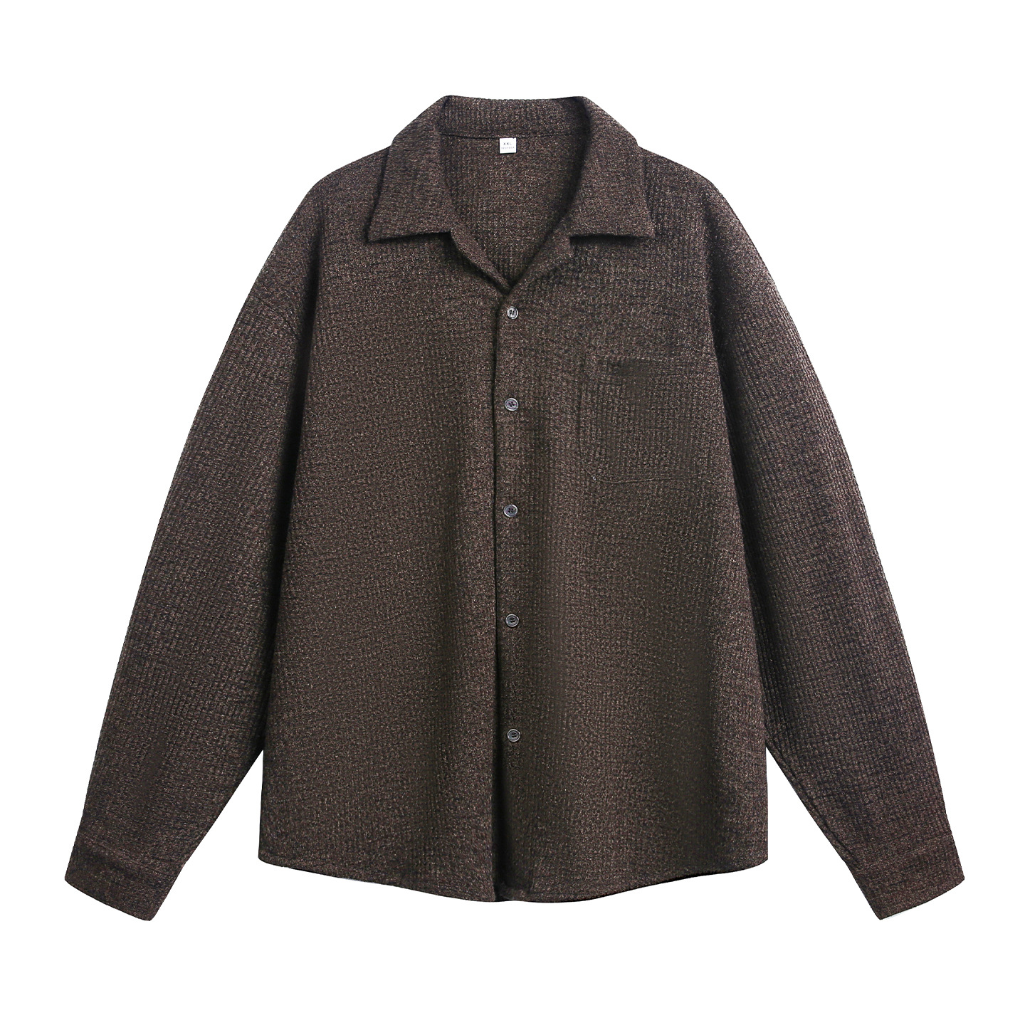 B796615 Master quality Solid color lapel jacket workwear men's 2025 new spring and autumn coat tops versatile loose simple casual