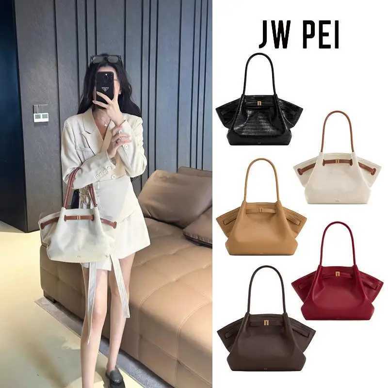 Fashion Brand JWPEI Jiaozi Bag Hana Size Oneshoulder Messenger Bag Simple Commuter Tote Bag Female PortableW250926