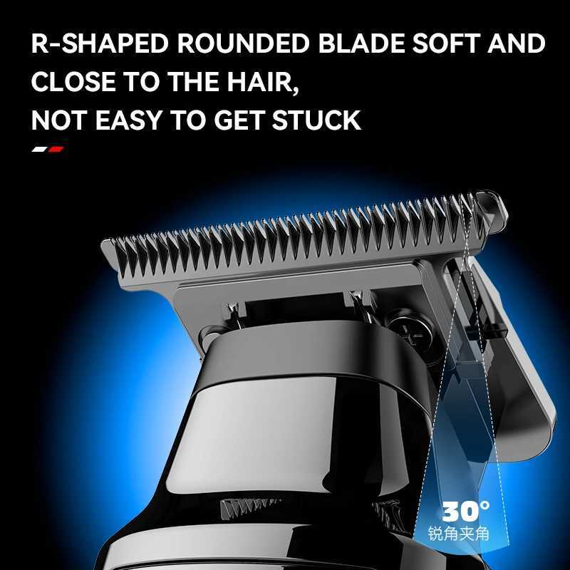 KEMEI KM1556 Professional Barber Hair Trimmer Cordless Trimmer Electric Hair Clipper Lithium Battery Hair Cut Machine R250926