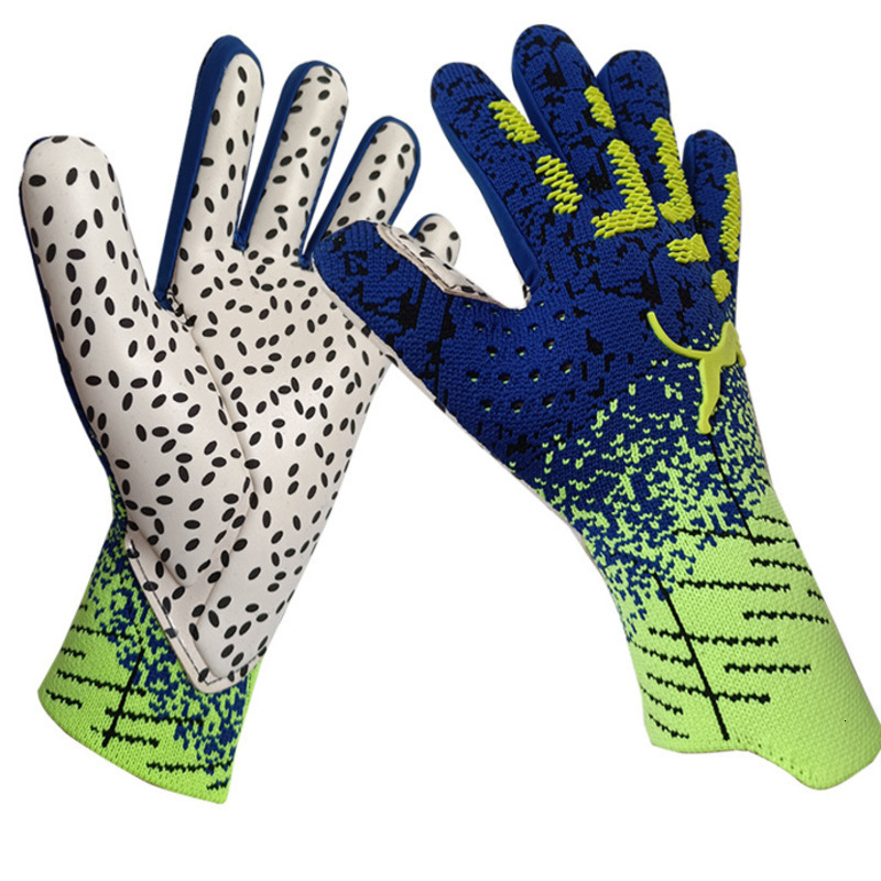 Football goalkeeper gloves for teenagers 43mm super grip high-performance goalkeeper gloves breathable football gloves 250328