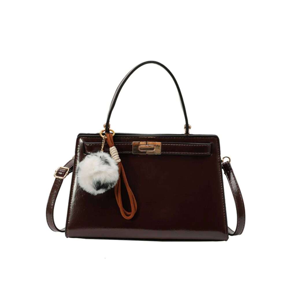 Casual Commuter Women's New Light oulder Crossbody Bag Red Wedding Bride Daily Use Simple Faion Handbag