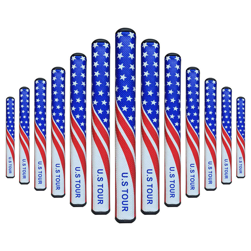 American Flag Pattern EVA Lightweight Golf Putter Grip - Universal Non-Slip Club Grip for Men & Women