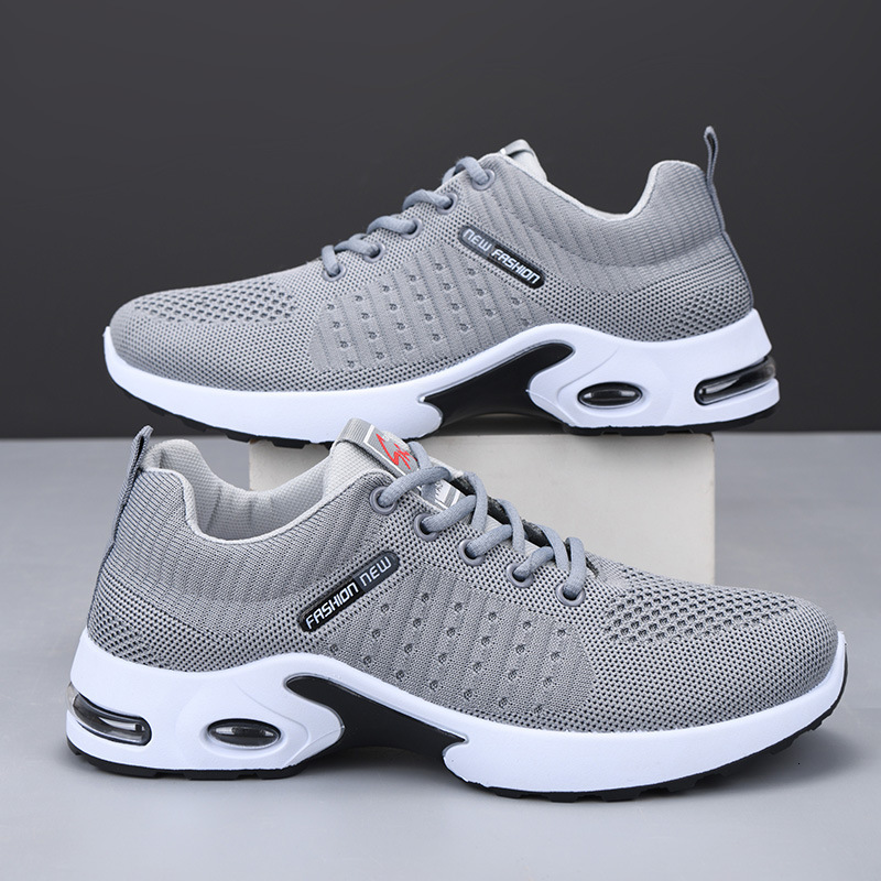 Men's New Breathable Soft Sole Running Lightweight Casual Sports Shoes Men Sneakers