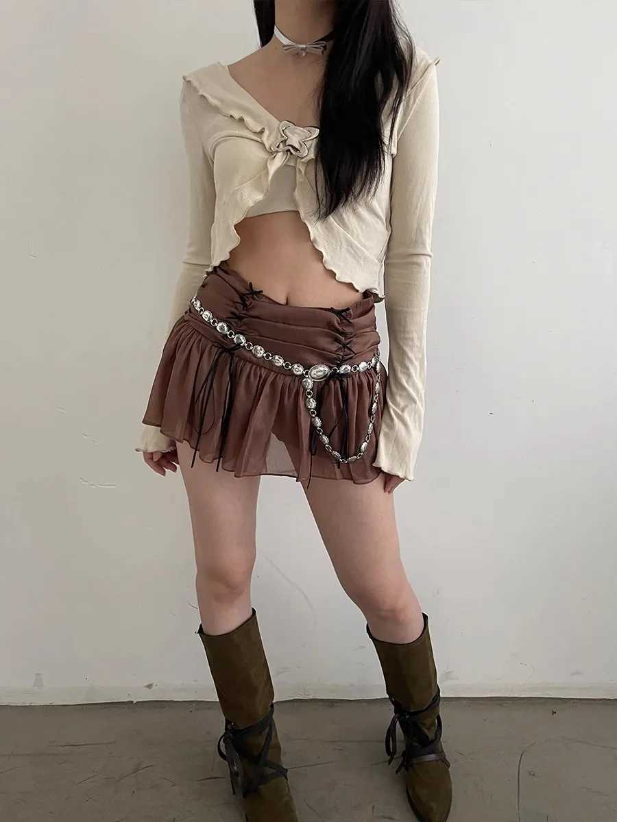 Waist Chain Accessory Dress Decorated With A HighEnd Retro Simple Ethnic Style Thin Leather Belt For Women Versatile New Style L250926