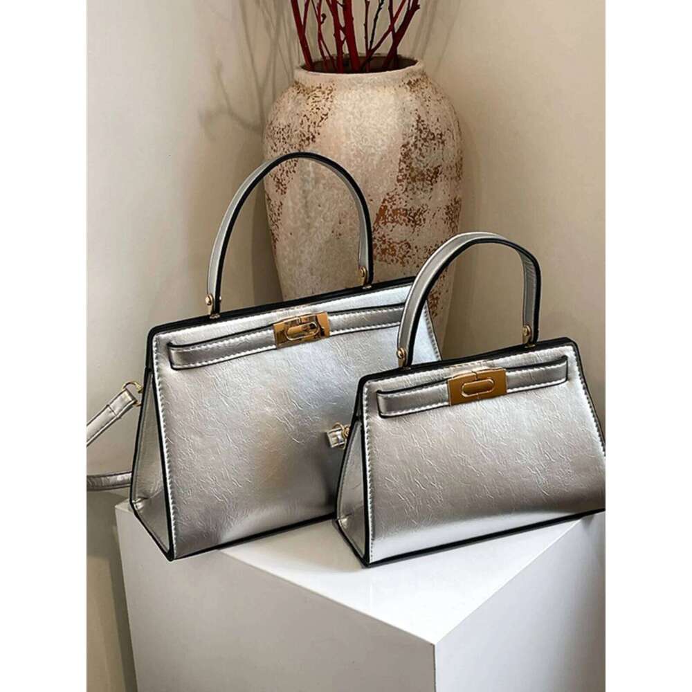 Casual Commuter Women's New Light oulder Crossbody Bag Red Wedding Bride Daily Use Simple Faion Handbag