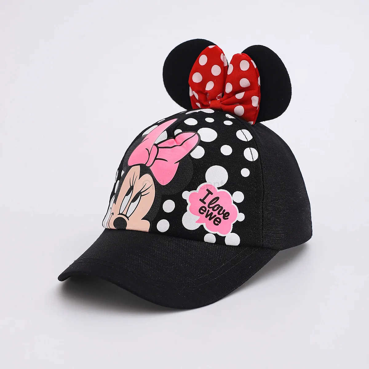 Disney Cute Baseball Caps Cartoon Mickey Minnie Mouse Print Kids Hats Summer Spring Baby Boys Girls Embroidery Headgear Snapback H250926