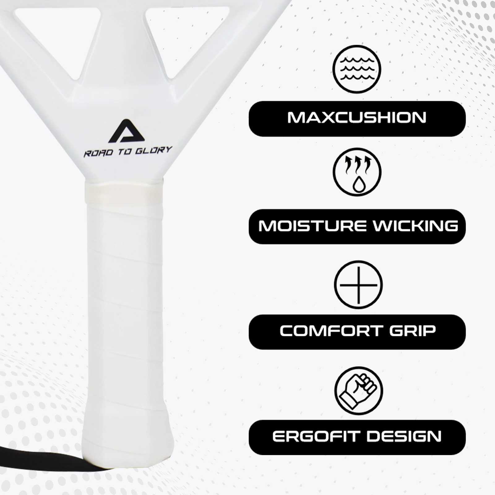 AMASPORT 3K12K18K Padel Tennis Racquets Lightweight Pop FC Paddle Racket With Soft Grip Color Suitable For Beginner J250926