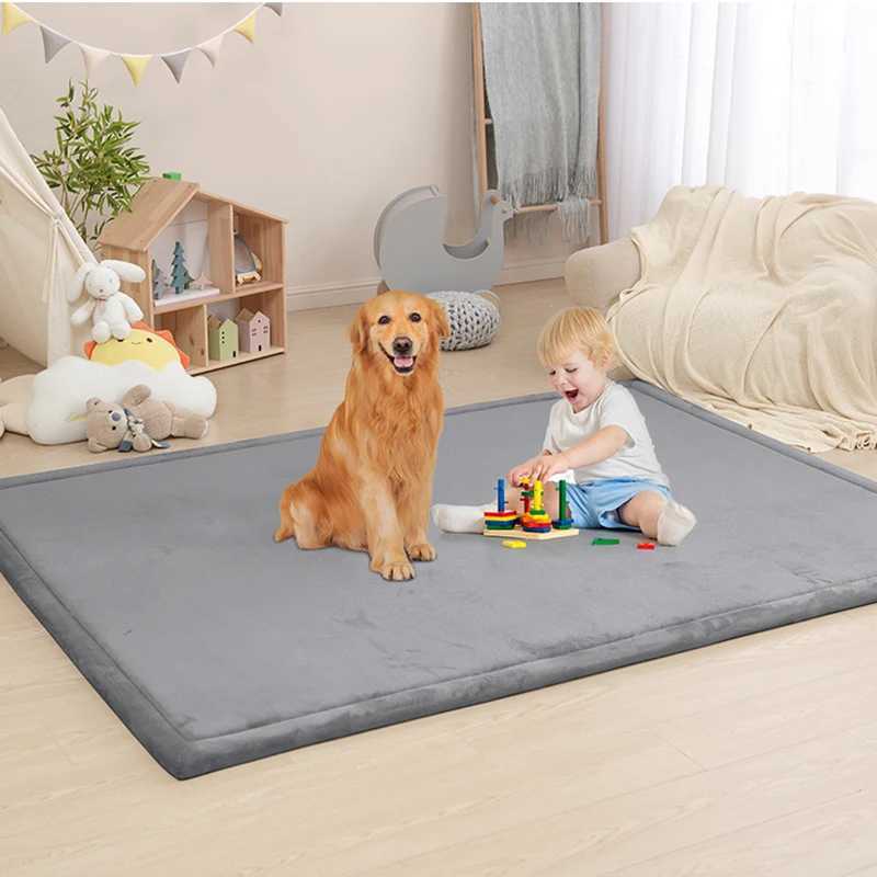 Huloosleep 4 Colors Baby Crawling Play Mats NonSlip Thick Soft Foam Baby Activity Rug Gym Baby Carpet MotherKids Area Rug C250926