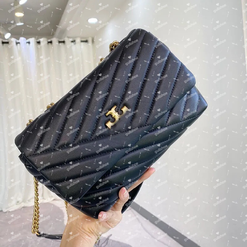 Designer Bags Chain Women'S Mirror Quality Flip Over Handbag Shoulder Fashionable And Versatile Crossbody Leisure Bag New Model002