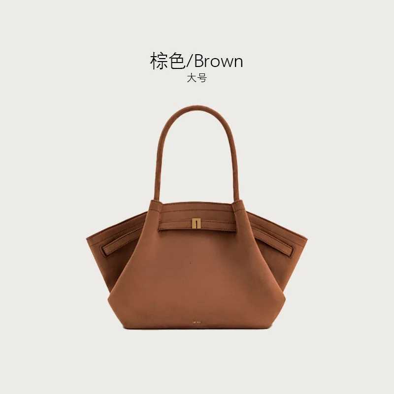 JW Tote Bag 2025 New Highend Suede Commuter Bag Large Capacity Handheld Shoulder Dumpling Bag Fashion Versatile Purse for WomenW250926