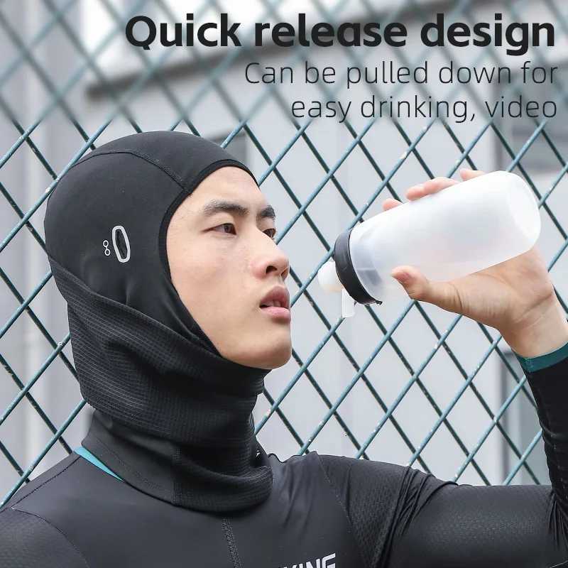 WEST BIKING Warm Cycling Headgear Winter Windproof Full Face Mask High Elastic Breathable Balaclava Hat Men Women Cycling Z250926