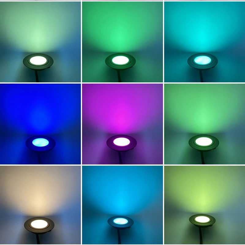 Dimmable LED Downlight IP65 Marine Home Slim 14MM Mini LED DC12V 24V 3W 3000K KTV DJ Caravan Camper Spotlight Indoor Light RGBW C250925