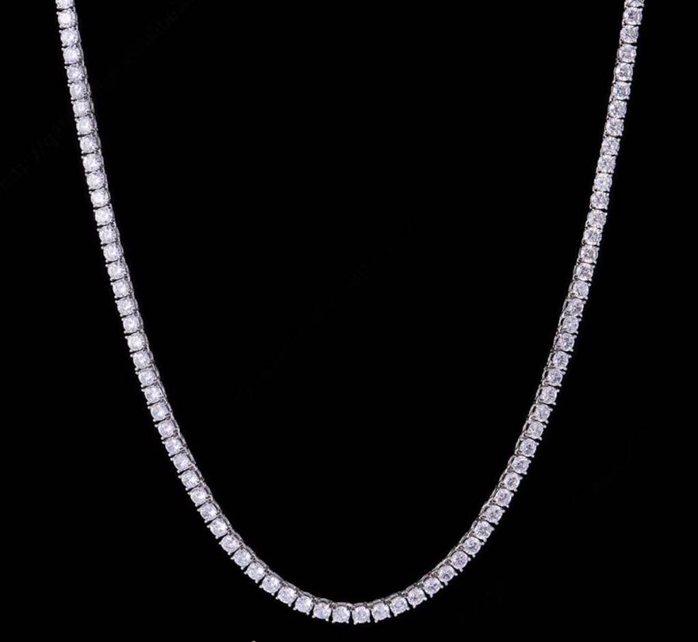 9K24K Gold Pave Diamond Cuban Chain CVD Lab Grown Ice Necklace IGI 24H 3D Custom 30 Deposit