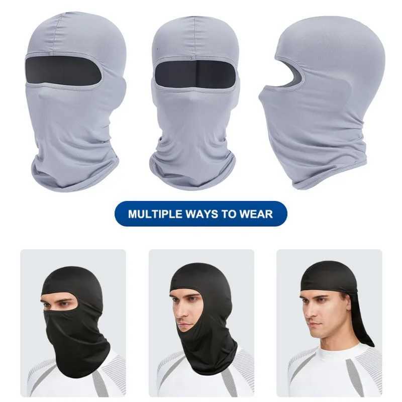 Balaclava Motorcycle Face Mask Moto Helmet Bandana Hood Ski Neck Full Face Mask Windproof Dustproof Face Shield Mens Biker Mask Z250926