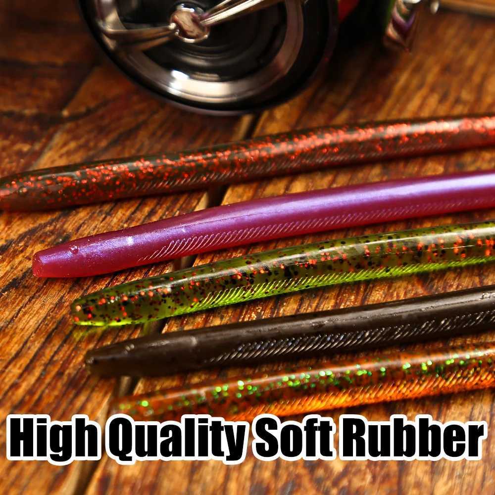 150mm 44g Silicone Soft Bait Trick Worm urre Soup For all Fish Iscas Artificial Stick Worms W250926
