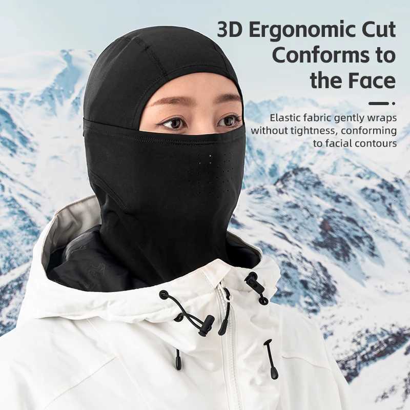 Qunature Thermal Full Face Mask Balaclava AutumnWinter Ski Headgear Skinfriendly Ski Bicycle Warmer Scarf Windproof Mask Z250926