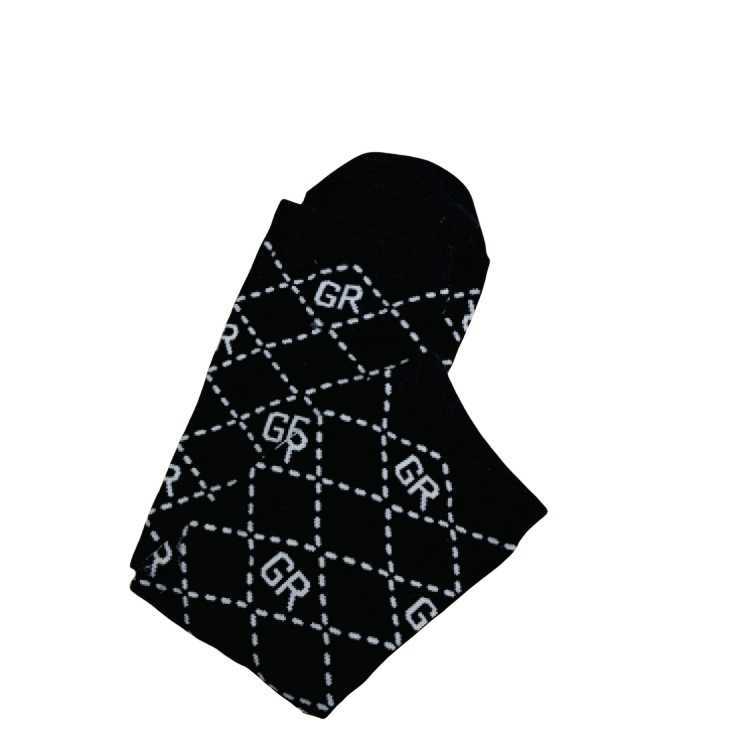 2023 Autumn New Korean Fashion Diamond Letter Jacquard Childrens MidCalf Socks Toddler OvertheKnee Socks C250926