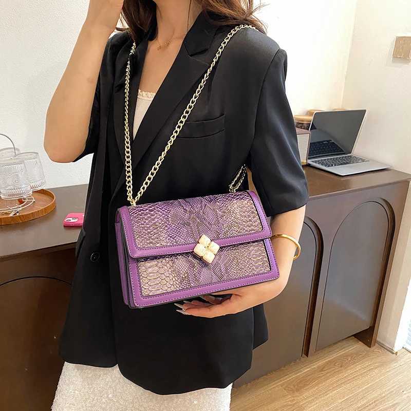 Luxury Purple Womens Single Shoulder Bag Pu Leather Ladies Bag Femme Designer Handbag Purse Flap Messenger Bag Brand Sac A Main Z250926