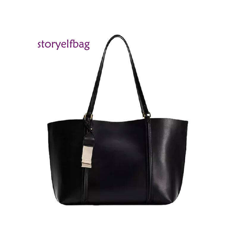 Fashion Tote Handbags PU Leather Bags Women Black Large Capacity Shoulder Handle Purse for Travel Shopping Bag