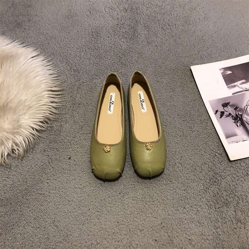 Flat Ballet for Designer Bags Women 2025 New French Style Spring and Autumn Loafers Gentle Evening Shoes