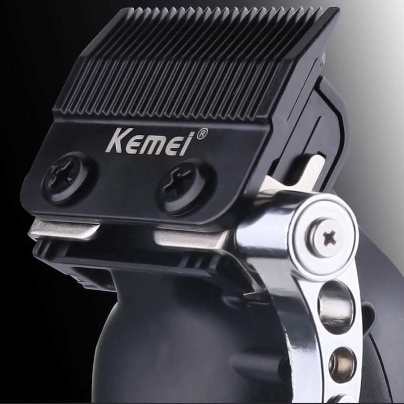 Kemei Professional Hair Clipper For Men Adjustable Cordless Electric Hair Trimmer Rechargeable Hair Cutting Machine Lithium R250926