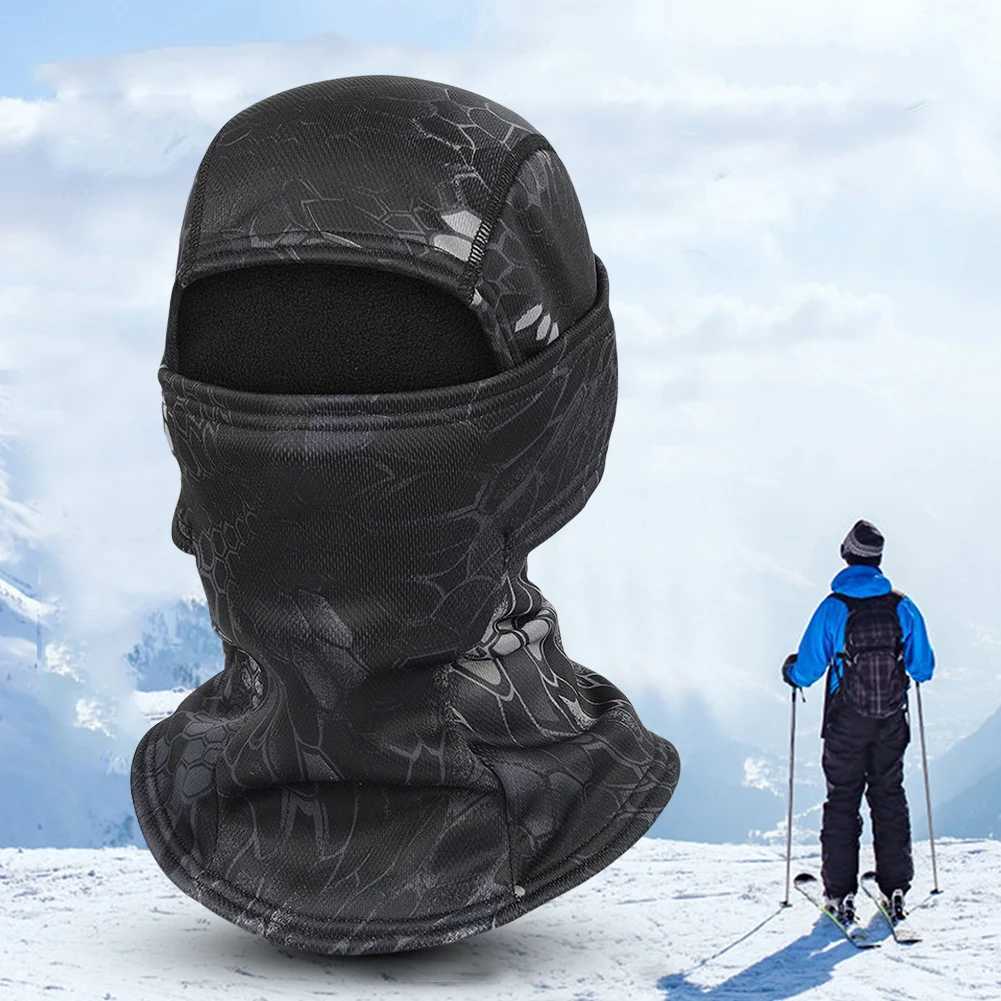 Thermal Neck Warmer Hood Windproof Winter Warm Mask Cycling Full Face Mask Motorcycle Mask Helmet Lining for Cold Weather Z250926