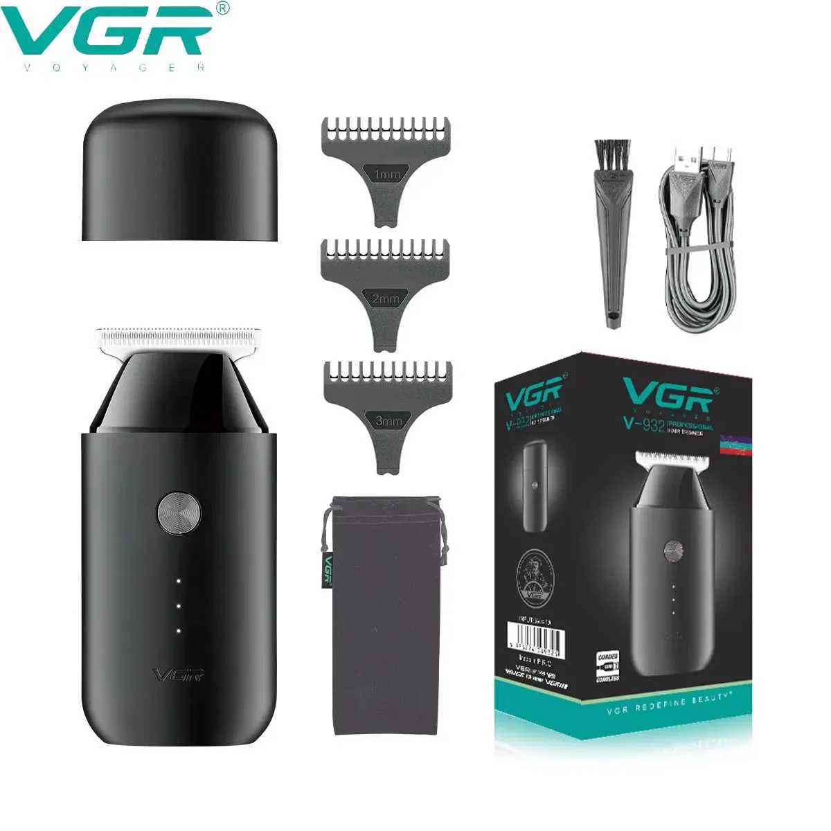 Hair Trimmer Professional Hair Clipper Mini Rechargeable Haircut Machine Travel Portable Cordless Hair Trimmer for Men V932 R250926