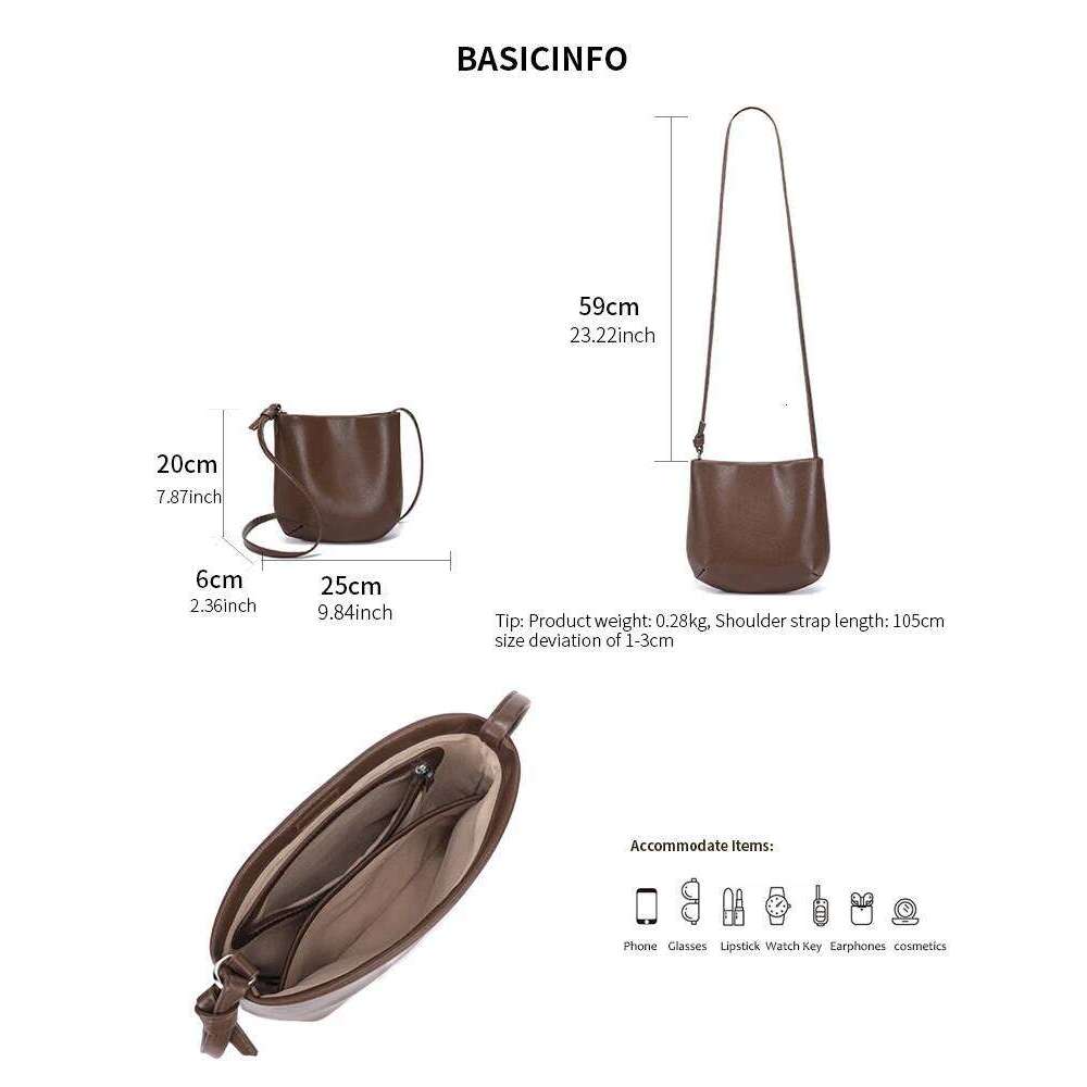 Women Casual Natural Cow Leather Shoulder Bags Ladies Retro Real Cowhide Crossbody Bag Female Commute Soft Handbags Lady MDNG2509
