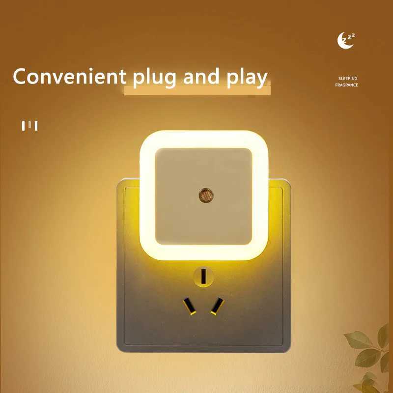 Light Control Sensors American and European Plugs for Kitchen Cabinets Hallway Stairs Bedroom Decoration Luminous C250925