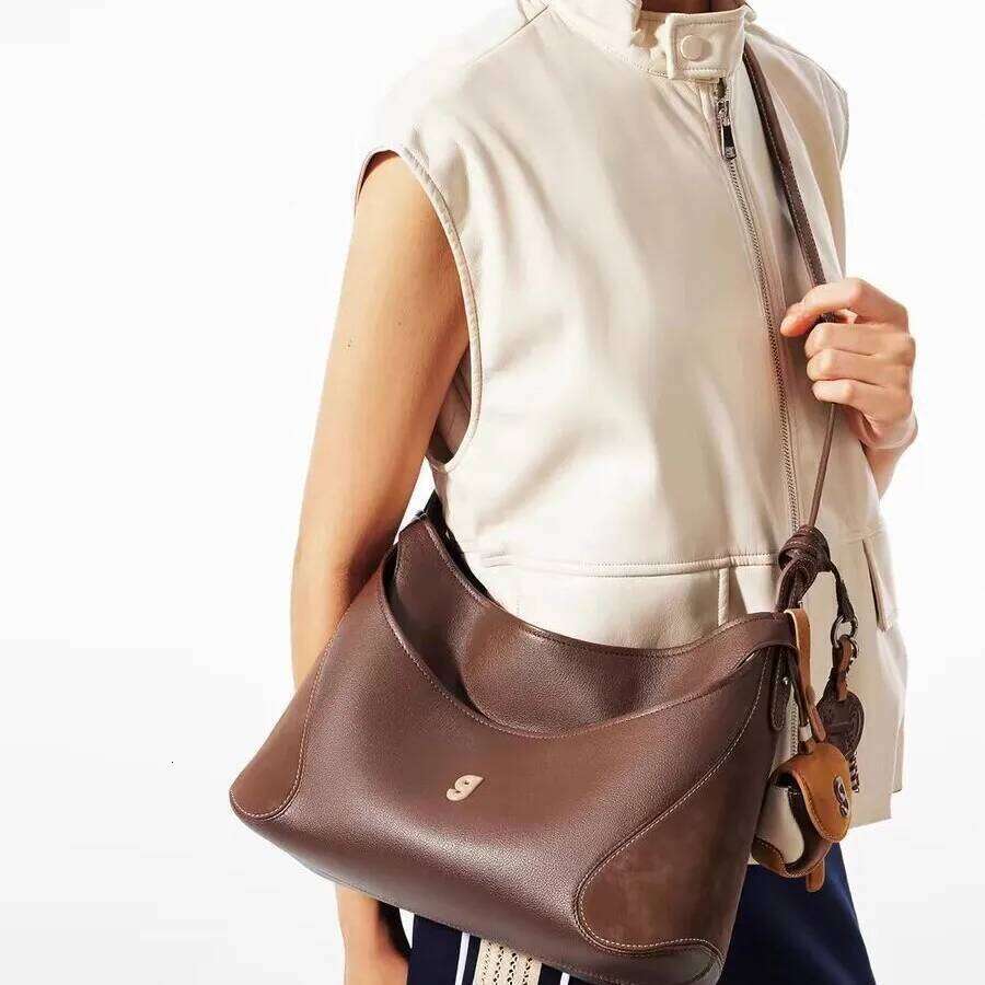 New Fashion Baseball Hobo Small Medium High-end Niche Single Shoulder Crossbody Top-handle Bag Day Clutch