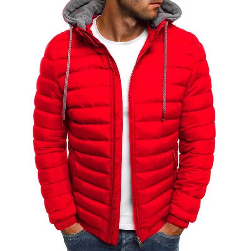 2025 Autumn And Winter Male Loose Overcoat Clothing Outdoor Casual Sportswear Fashion Streetwear Style Hooded Warm Zipper Jacket W250926