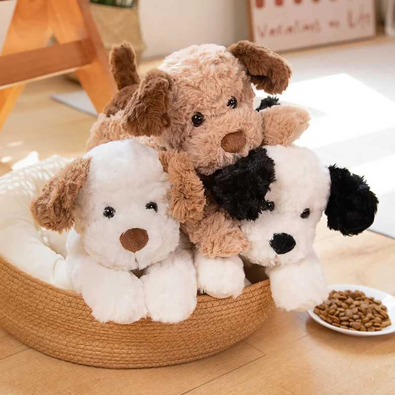 Hot 1pc 35cm55cm Cute Puppy Plush Toy Stuffed Soft Animal Dog Doll Sleeping Pillow Cushion Christmas Birthday Gift For Kids Y250925