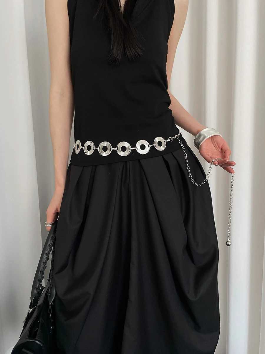 Fashionable Metal Hoop Waist Chain For Women New 2025 Style Versatile With Dresses Belts And Chains To Accentuate The L250926