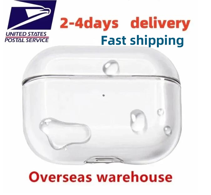 USA Stock For gen 2 3 4 Headphone Accessories Silicone Protective Headphone Cover Headphone Silicone Cases TPU Shockproof Case