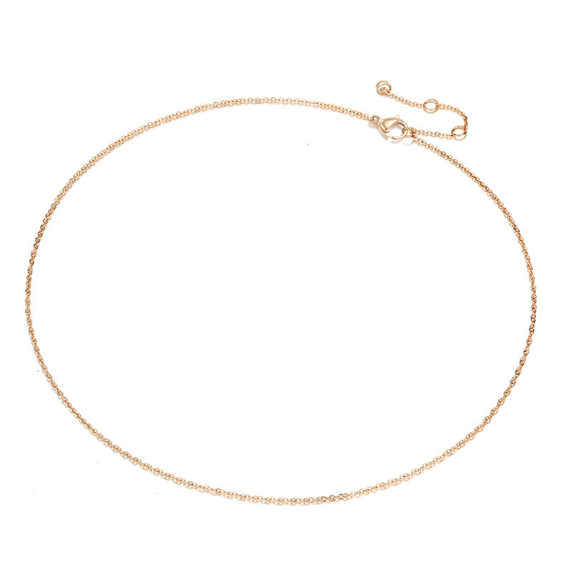 Necklaces Designer Chains for women luxury Necklace Series connection Fashionable items Statement Women Colar Gift Stainless Steel Jewelry Short thin 