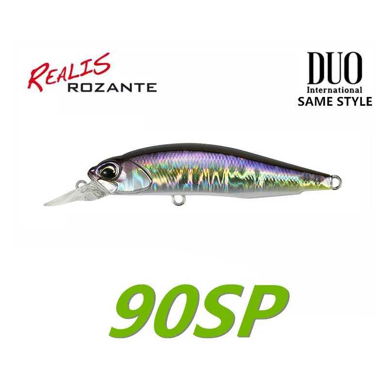 DUO Japans same REALIS ROZANTE 90S suspended and stopped Mino Makou divine bait water surface hook catfish fake bait9077 W250926