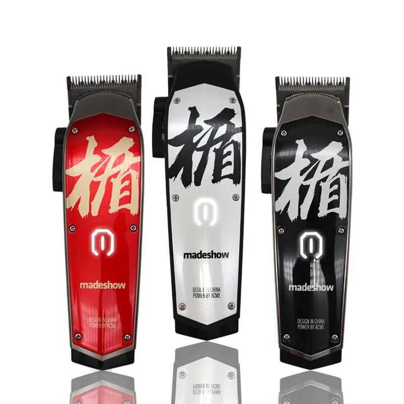 Professional Hair Clipper Madeshow M10 0mm Bald Head Trimmer 2200mAh 7000 RPM Barber Finishing Hair Clipper for Man R250926