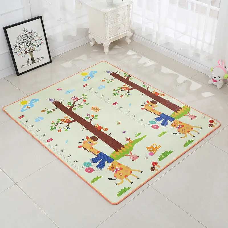 Living Room Household Childrens Climbing Mat The Whole Piece of Foldable Game Mat Baby Moistureproof Foam Floor Mat C250926