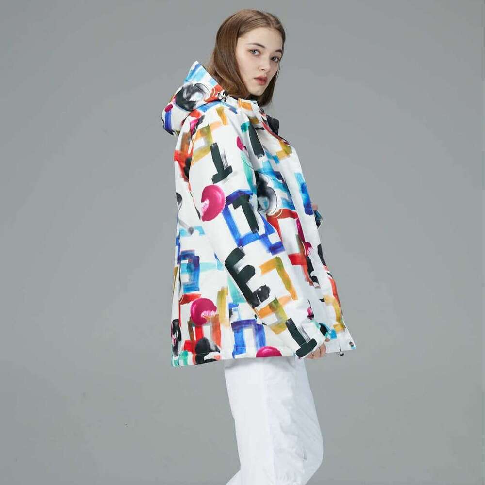 Snowsuit Double Board Windproof Waterproof Outdoor Skiing Warm Freestyle Ski Jackets