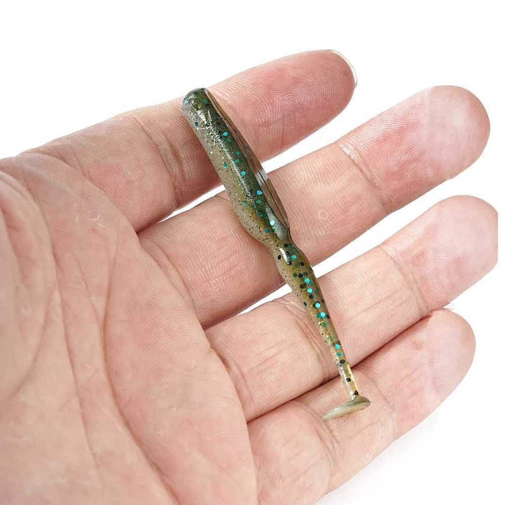 SUNMI Swing Bait 7cm Artificial Baits Wobbrs Soft Lures Shad Carp Silicone Fishing Baits W250926