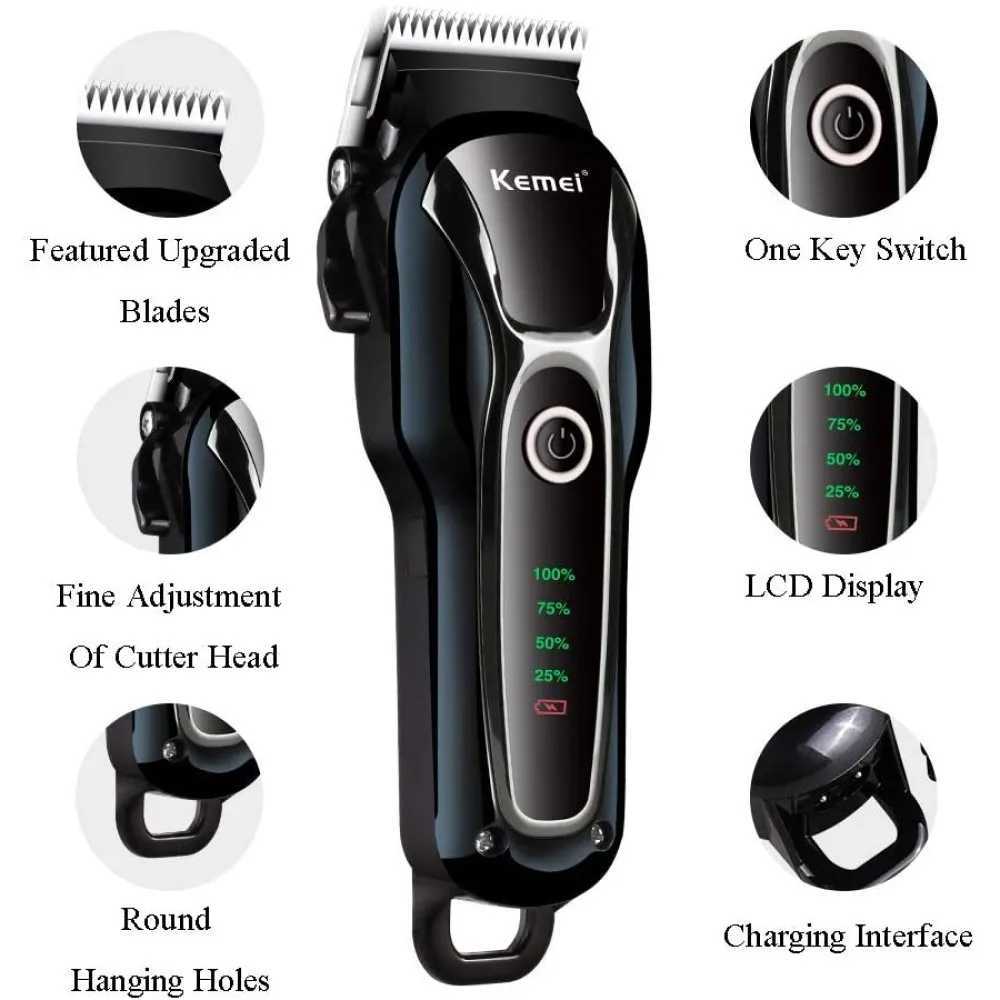 Professional Clipper Pet Dog Hair Trimmer Grooming Rechargeable Powerful Cat Cutters Shaver Mower Haircut Machine KM1991 R250926