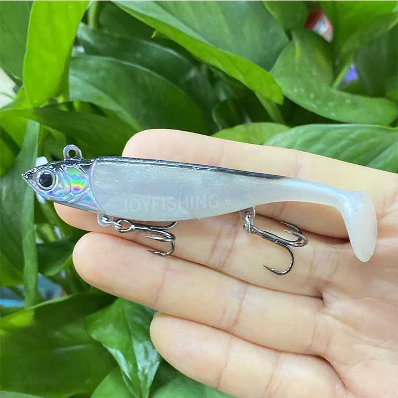1pcs 22g38g Jig Pesca Artificial Jig Hear T Tail Soft Lure Seabass Flatfish Bait Metal Jig Vibration Jigging Lure 9054 W250926