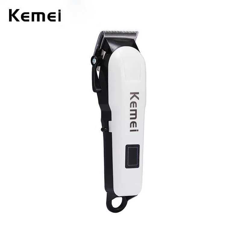 Kemei Electric Hair Clipper Hair Cutting Machine Wireless Trimmer Men Professional Rechargeable Hair Cut Tools Barber R250926
