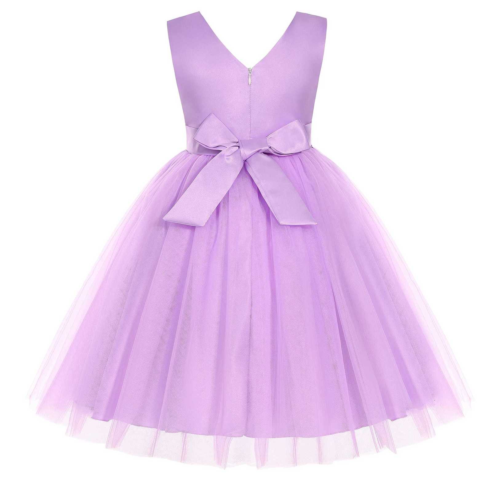 New Princess dress Large childrens long dress Girl piano performance dress Festival party dress Z250926