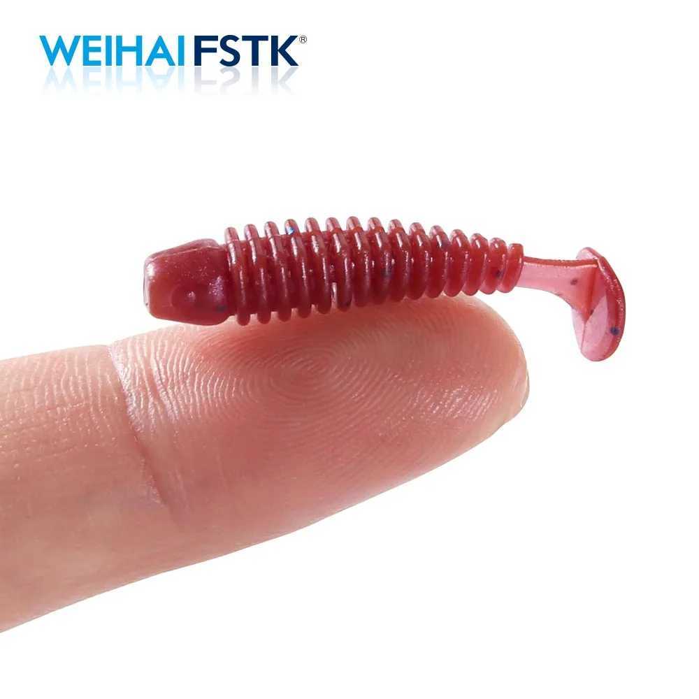 fishing Soft artificial worm lures TPR 05g 35mm fishy smell Silicone Fxib Bait Swimbait Maggots Jigging Wobbrs W250926