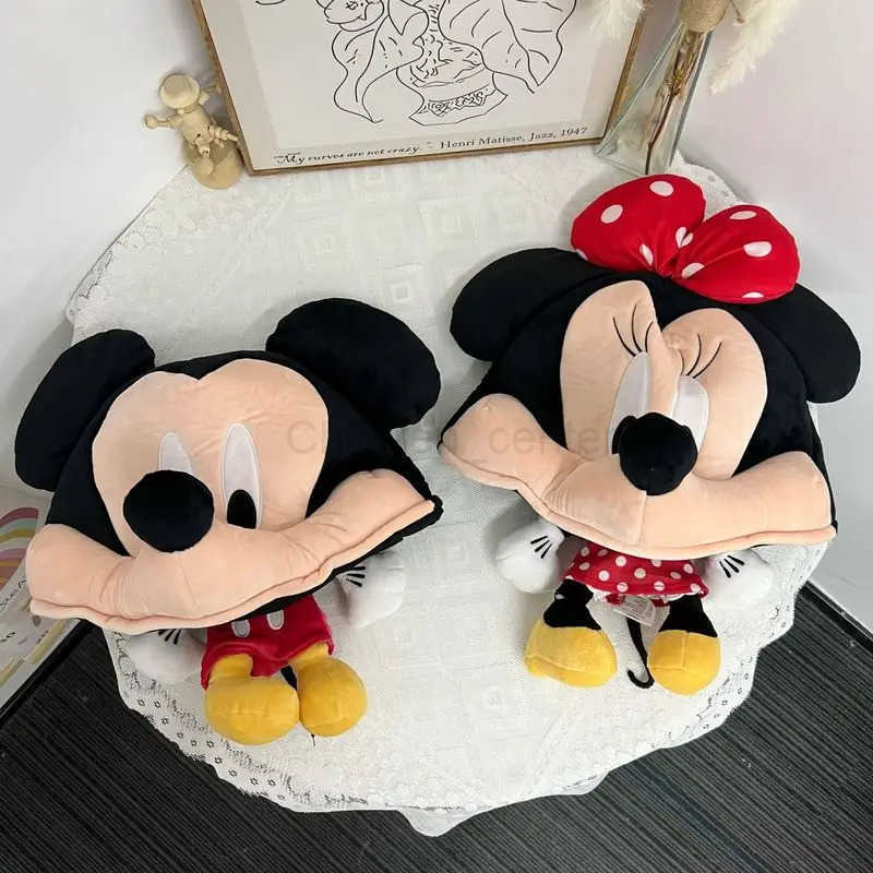 Disney New InStock Creative Cartoon Mickey Minnie Toy Hat Cute Girl Party Cosplay Props Girl Holiday Gift H250926